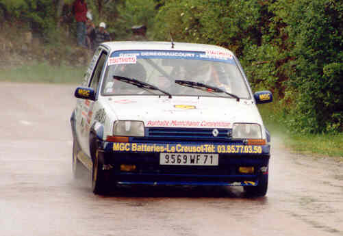 Abandon pour Anthony et C�dric, apr�s un soucis de turbo puis de transmission ! 