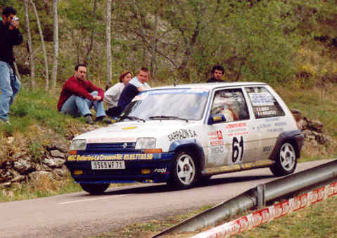 C'est finalement avec prudence que l'�quipage finira le rallye, avec une 3�me place de classe !
